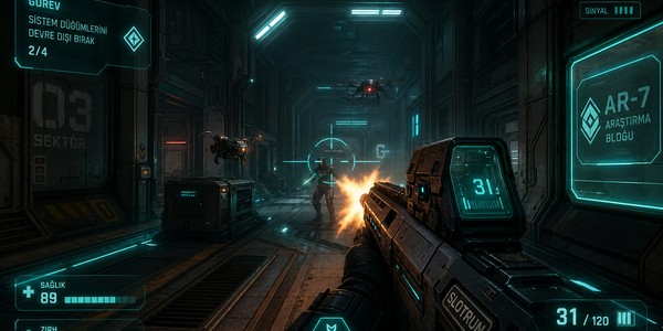 Slotrun FPS taktiksel nişancı oyun modu sahne görseli