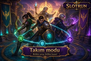 Slotrun kooperatif çok oyunculu mod ekranı
