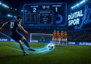 Slotrun dijital spor simülasyonu oyun ekranı