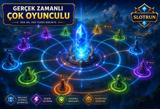 Slotrun çok oyunculu gerçek zamanlı oyun deneyimi
